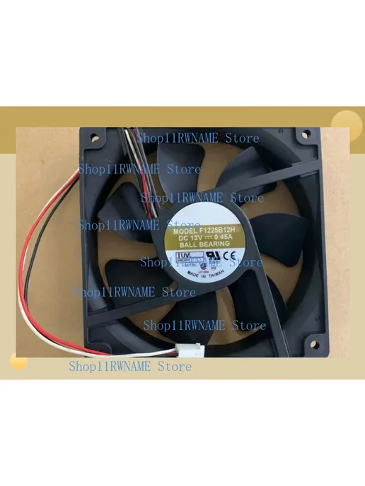 WYORESY Запчасть для ноутбука вентилятор F1225B12H 12V 0.45A, красный, фото 2