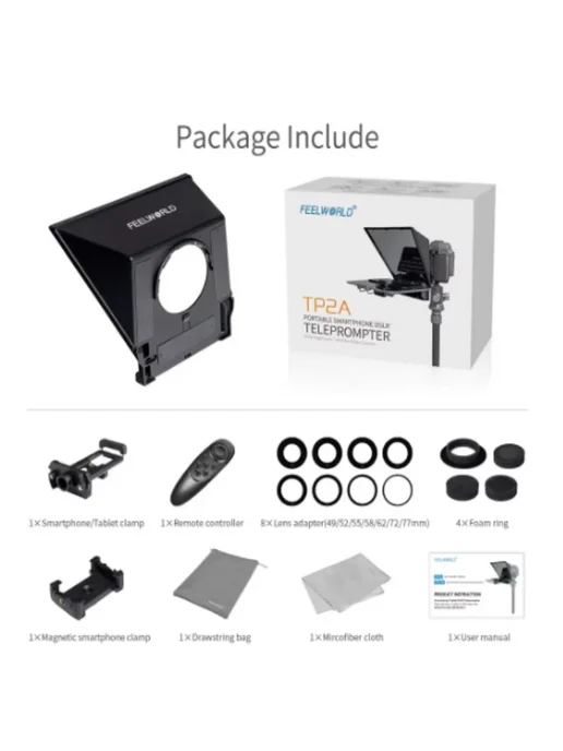 Feelworld Телесуфлер Seetec TP2A 8 дюймов, черный