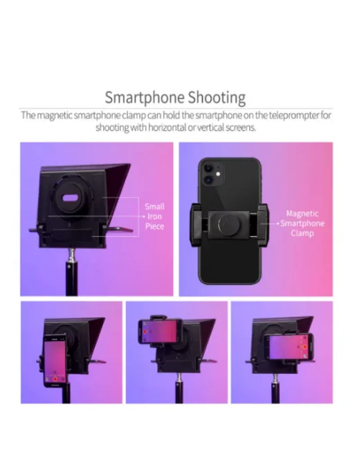 Feelworld Телесуфлер Seetec TP2A 8 дюймов, черный, фото 3