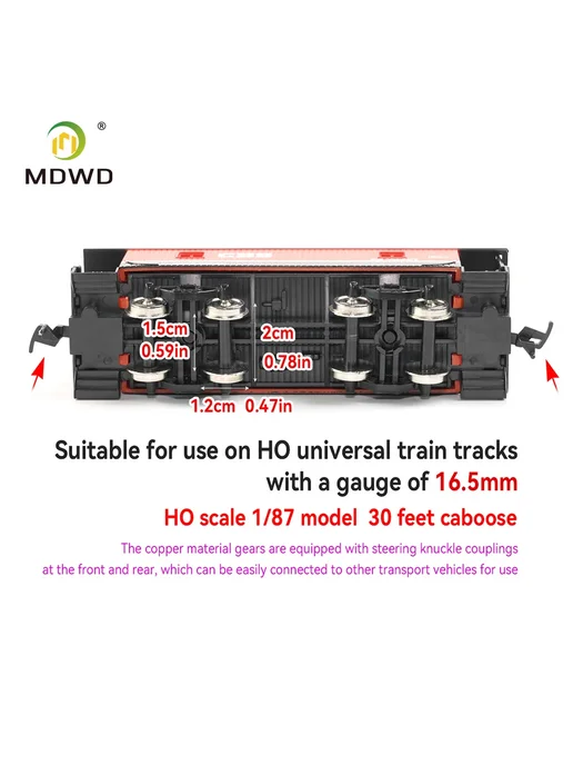 MDWD Игрушечный поезд 1 87 пластиковый, вариант, фото 3