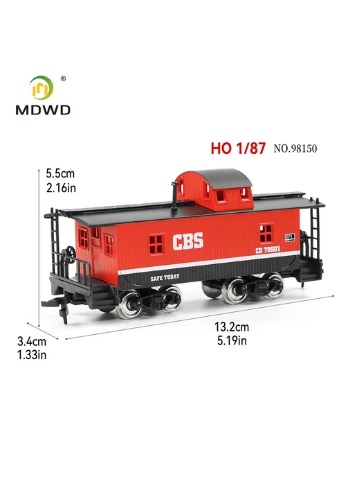 MDWD Игрушечный поезд 1 87 пластиковый, вариант, фото 4