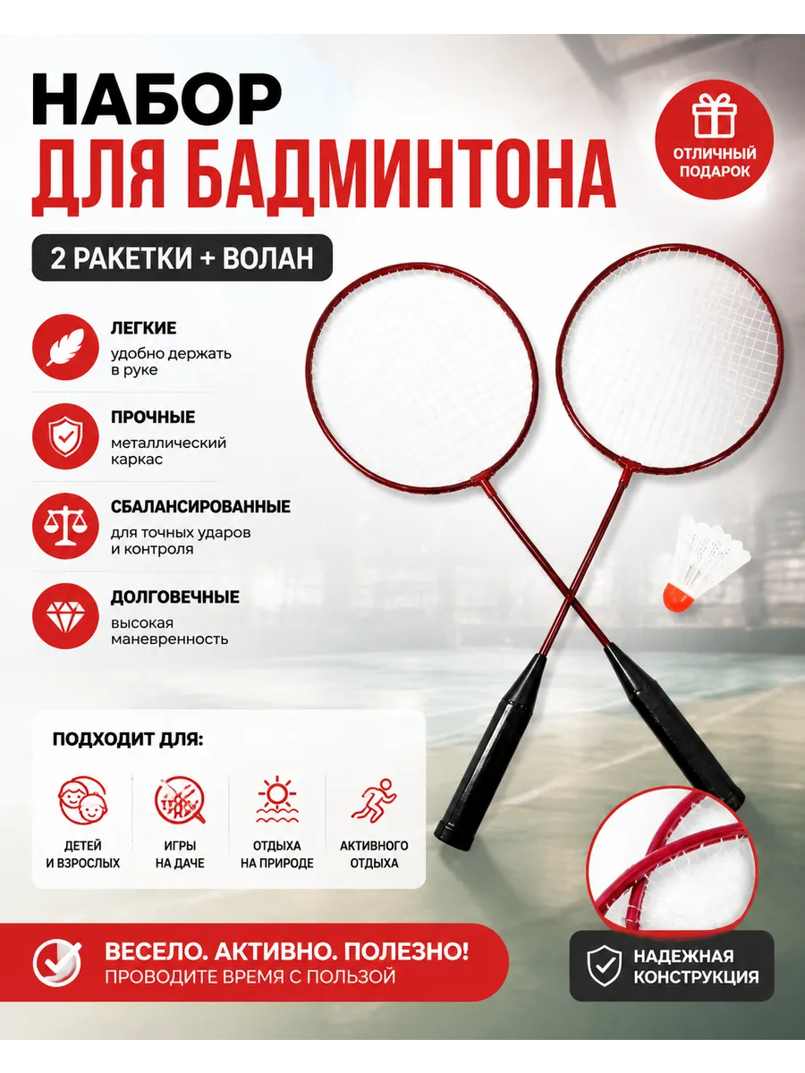 Ракетки для бадминтона