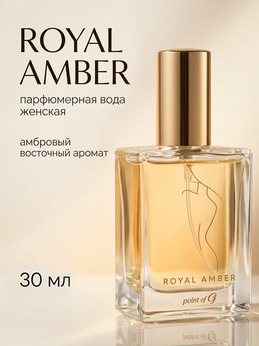 Парфюмерная вода Royal Amber стойкая со шлейфом