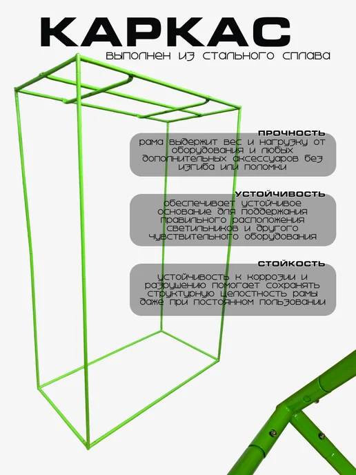 Oxford Гроубокс Growbox (гроутент) 120*80*200 см, 120x80, фото 5