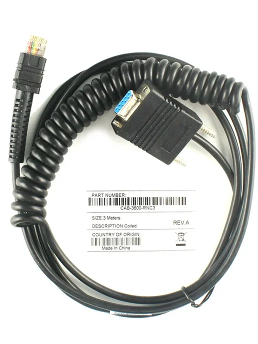 HON－MARK Кабель RS232 для сканеров Zebra DS3608, DS3678, LI3, вариант