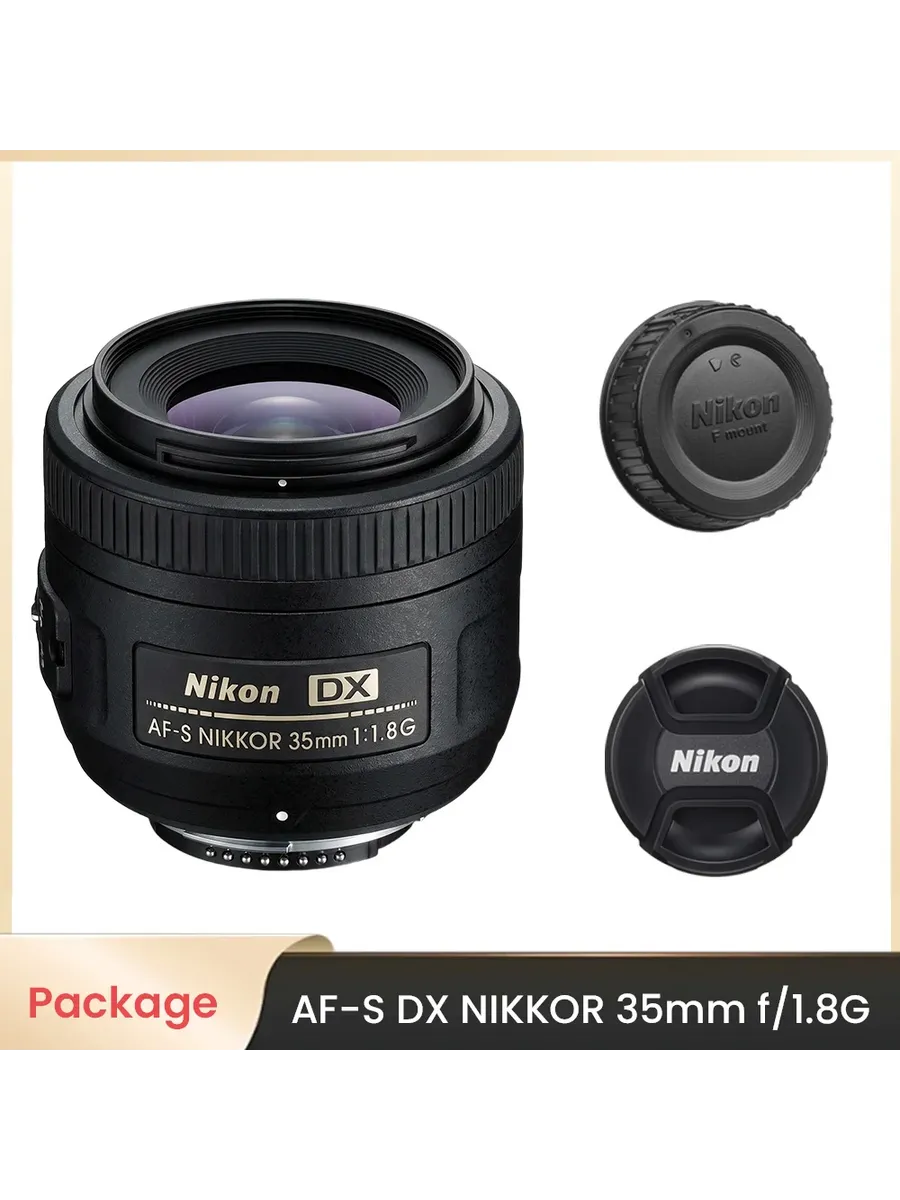 Объектив Nikon AF-S DX Nikkor 35 мм F/1.8G