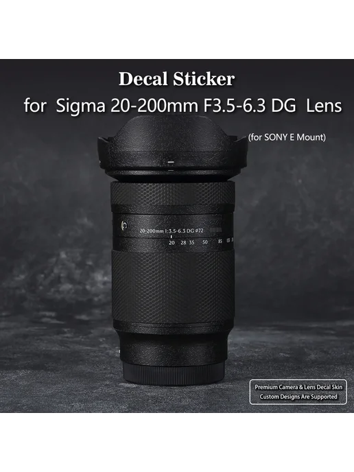 MeiRaN Защитная пленка для Sigma 20-200mm Sony E Mount No.37, вариант, фото 2