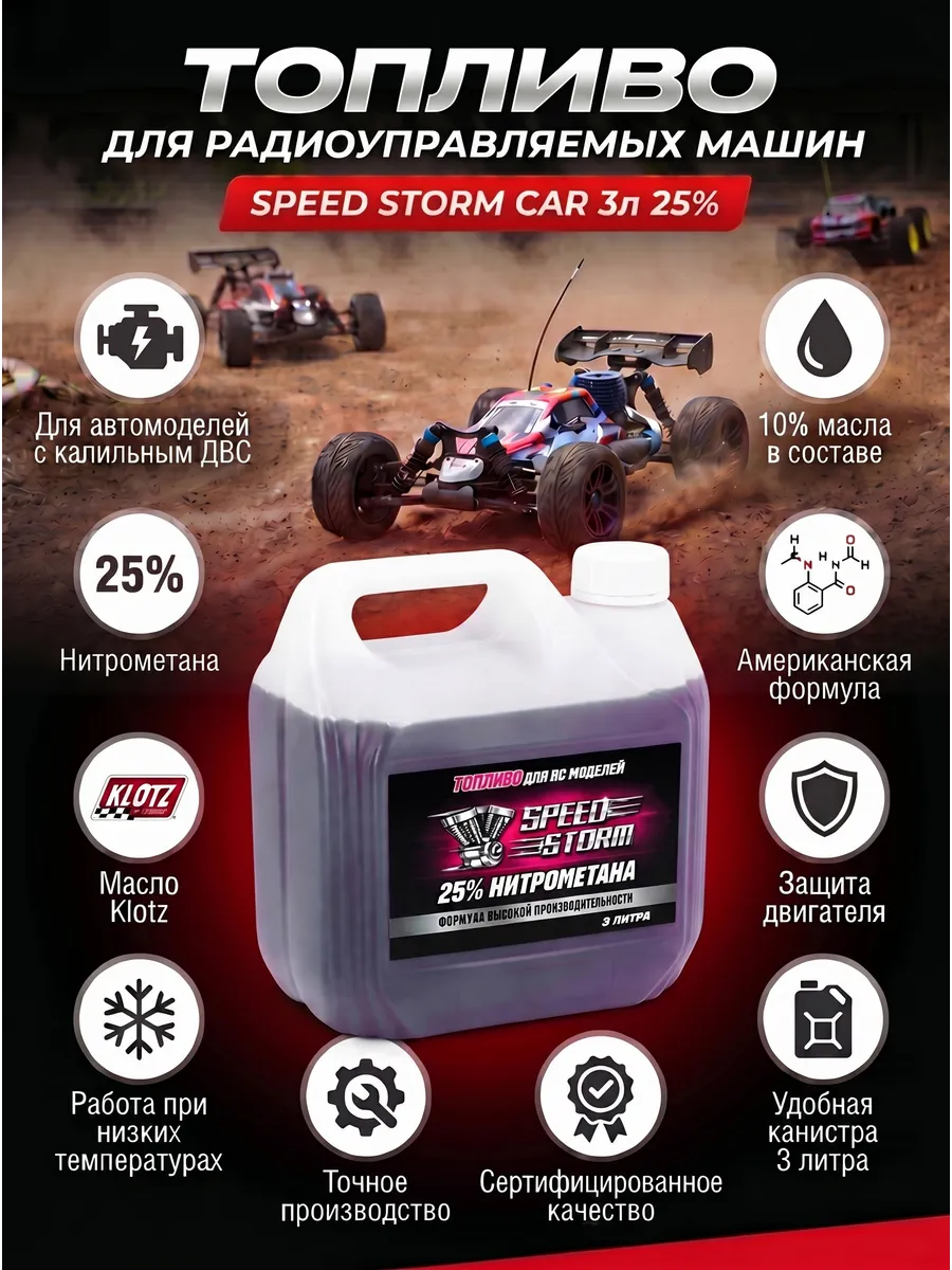 Техническая жидкость SpeedStorm Car 3л 25% - SSC-25-3