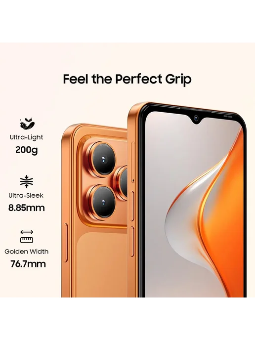 Смартфон Blackview 7C 4/64 ГБ, голубой, фото 3