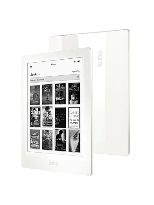 Нет бренда Kobo Aura HD 6.8 дюймов электронная книга Black 16G, Только, 16 г, фото 5