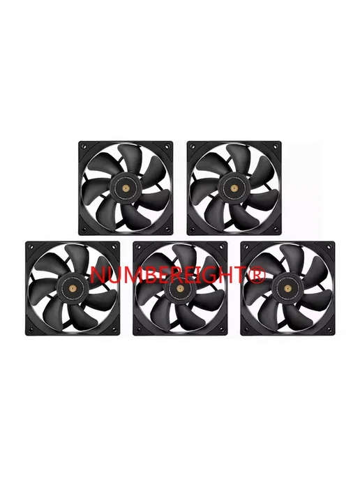 NUMBEREIGHT Охлаждающий вентилятор TL-E12B fan Thermalright, вариант, фото 2