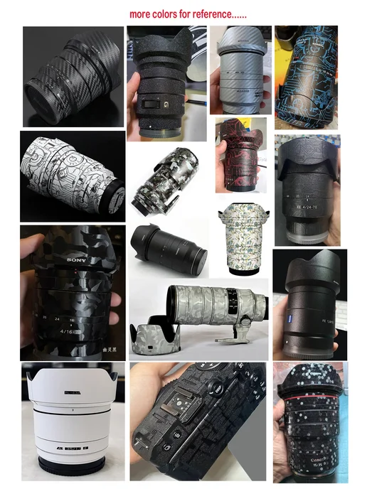 GUUUDGO Пленка для объектива Sony FE 16-25mm F2.8 G Carbon Black, черный, фото 4