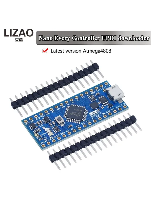 Нет бренда Контроллер LIZAO ATmega4808 Thinary Nano с модулем программа, вариант, фото 5