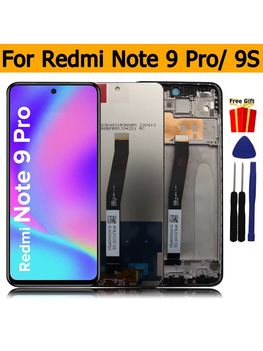 Дисплей Xiaomi Redmi Note 9 Pro/9S No Frame в сборе