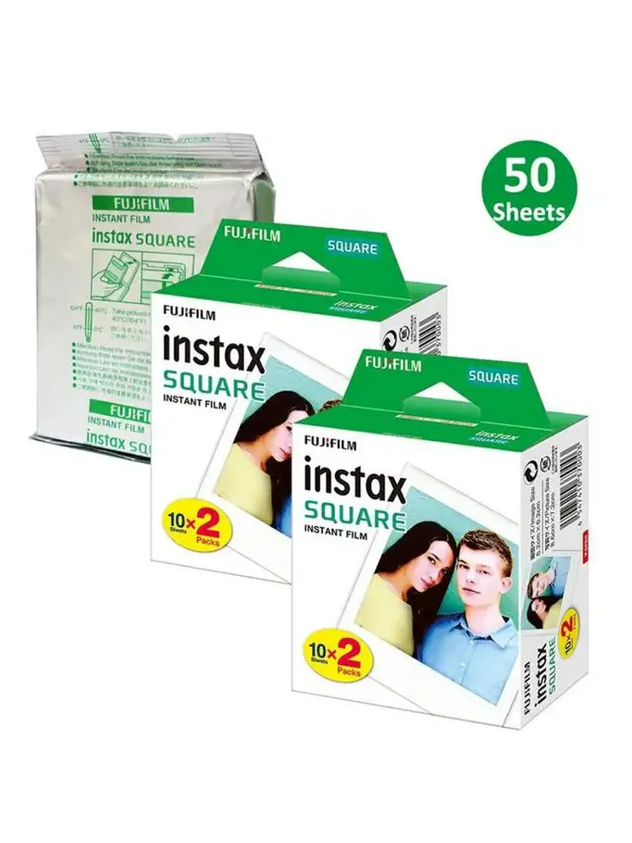 FUJIFILM Instax Square SQ40 пленка для фотоаппарата 50 Sheet