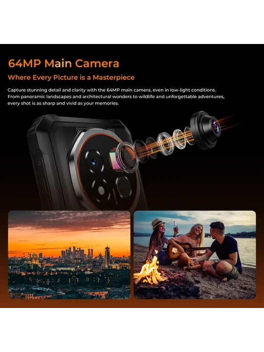 Смартфон OUKITEL G6 4/128 ГБ, зеленый, фото 6