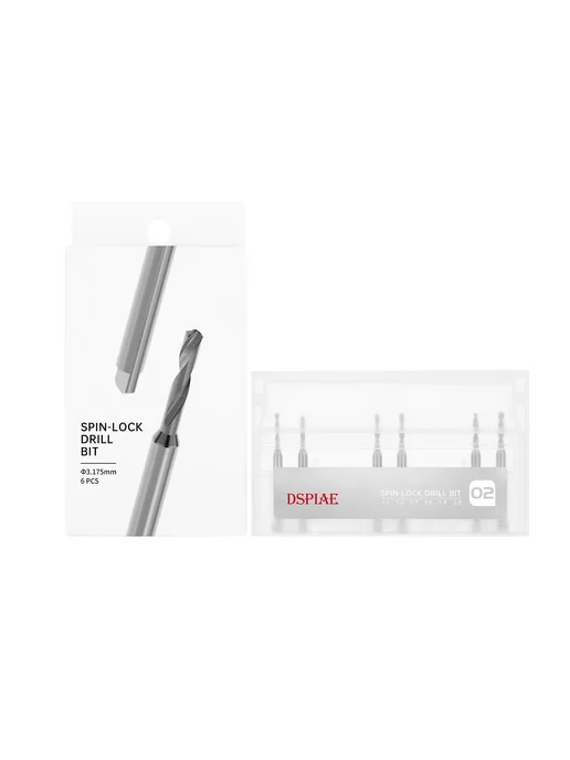 DSPIAE Набор сверл Spin-Lock 1.5-2.0mm, 4 шт, 4 шт