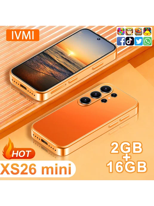 Смартфон iVMi Xs26 Mini 2/16 ГБ, черный, фото 2