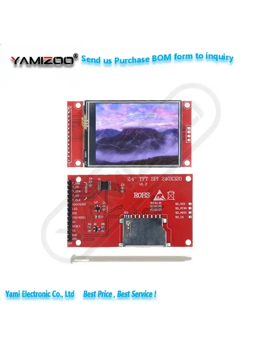 Нет бренда 2.8" TFT LCD дисплей ILI9341 с тачскрином, вариант, фото 4