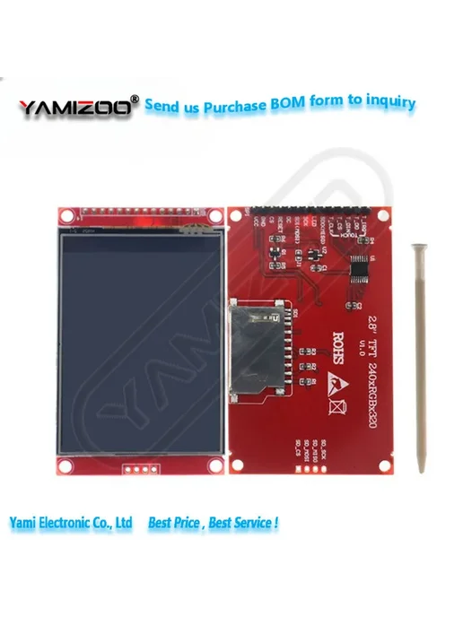 Нет бренда 2.8" TFT LCD дисплей ILI9341 с тачскрином, вариант, фото 5