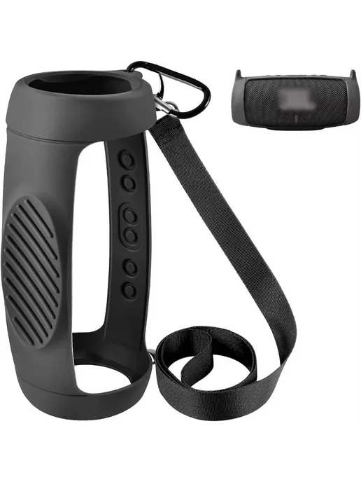 Силиконовый чехол для JBL Charge 5 Black, черный