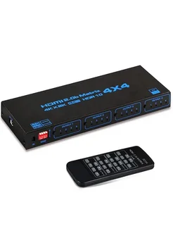 konsenda HDMI матричный коммутатор 4x4 4K 60Гц с AU Plug