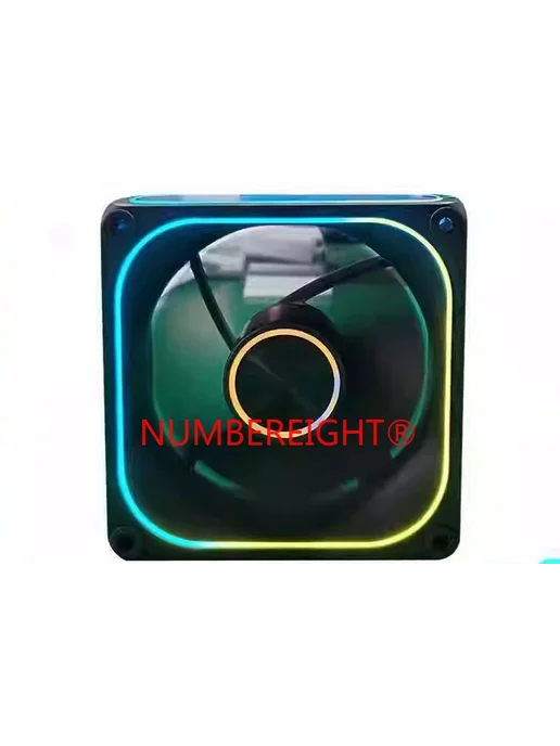 NUMBEREIGHT Кулер для корпуса Black fan, черный