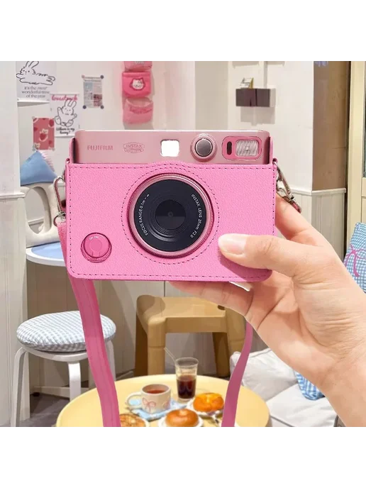 FUJIFILM Розовая сумка для Instax Mini EVO, розовый, фото 2