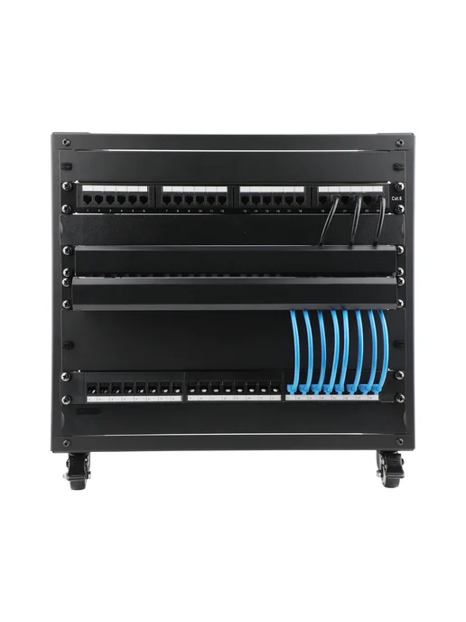 WSOLDMA Металлический органайзер 1U 19" 1PCS 48 holes Type A, 1 шт, фото 7