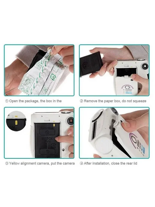 FUJIFILM Instax Mini пленка белая 10-100 листов 10 Soft Lave, белый, фото 7