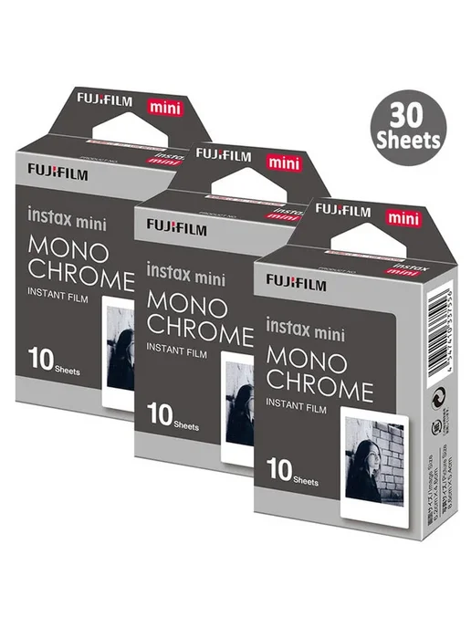FUJIFILM Instax Mini пленка белая 10-100 листов 30 Sheets, белый