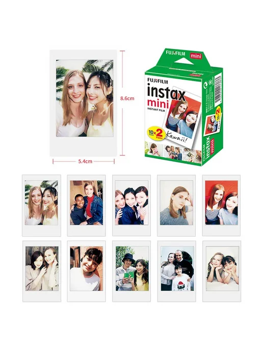 FUJIFILM Instax Mini пленка белая 10-100 листов 30 Sheets, белый, фото 4