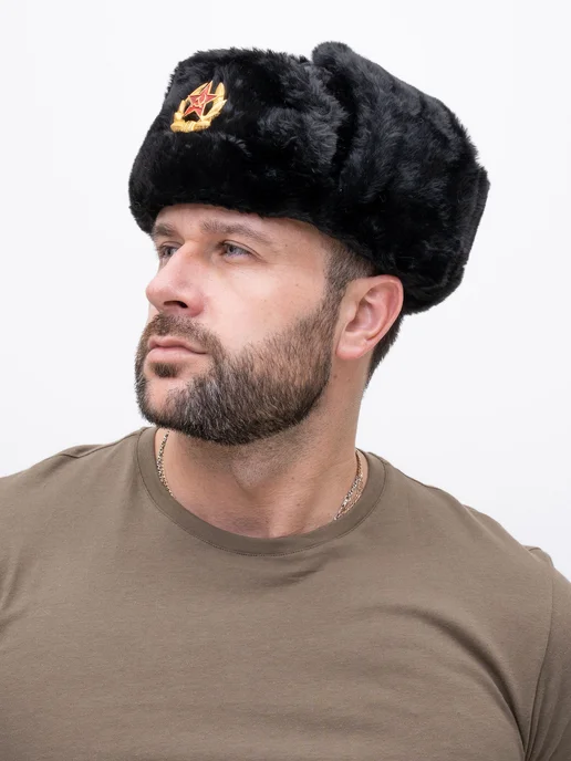 Форменный головной убор KFMESXC СССР, искусственный мех, вариант, фото 2