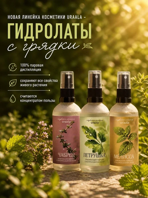 Матирующий гидролат чабреца, натуральный спрей для лица и мл, вариант, фото 3