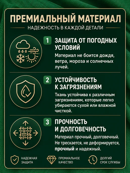 Ткань водоотталкивающая Оксфорд 600D, 1 м, 1 м, фото 2