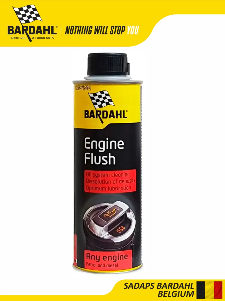 Промывка двигателя Bardahl Engine Flush 300 мл.