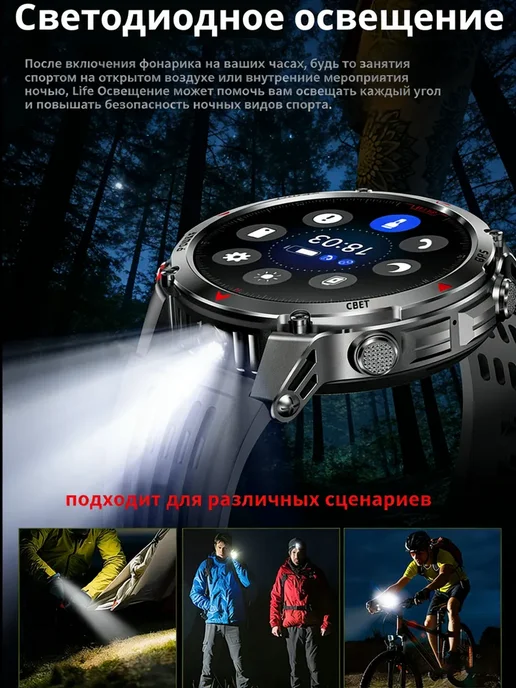 Garmin Смарт часы MIL-STD IP68 компас давление пульс, вариант, фото 6