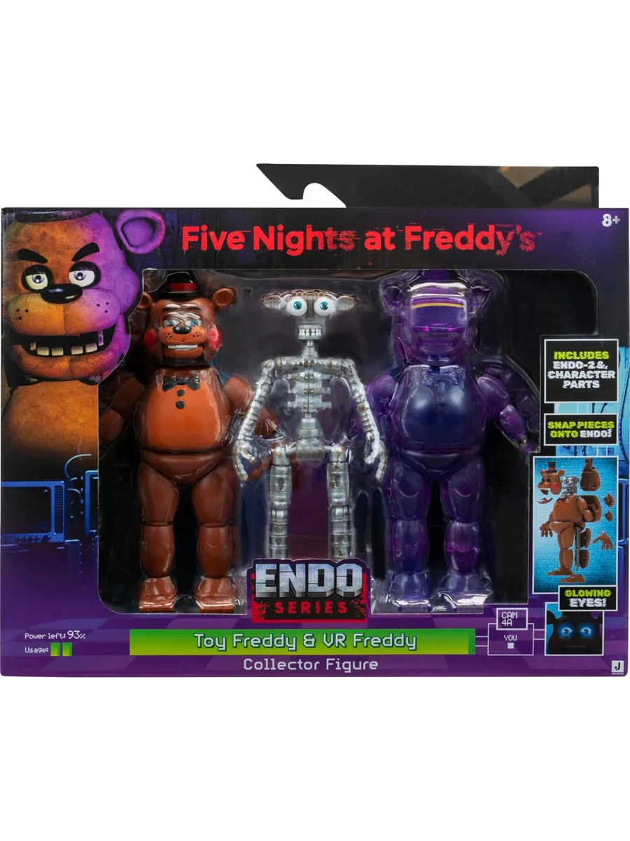 Фнаф набор Toy Freddy VR Freddy Endo Jazwares