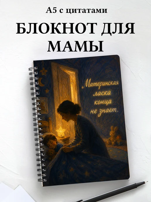 Блокнот для мамы с мотивирующими цитатами