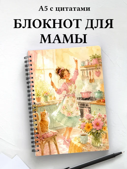 Блокнот для мамы с мотивирующими цитатами