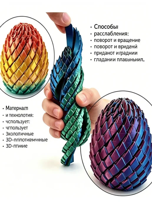Антистресс-кубик с кнопками, серый, 3х3 см, вариант, фото 2