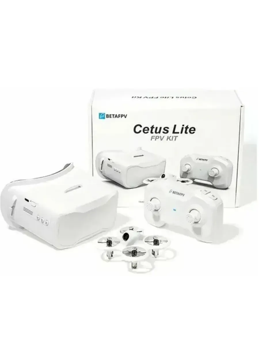 BetaFpv Квадрокоптер FPV с очками полный комплект Cetus Kit