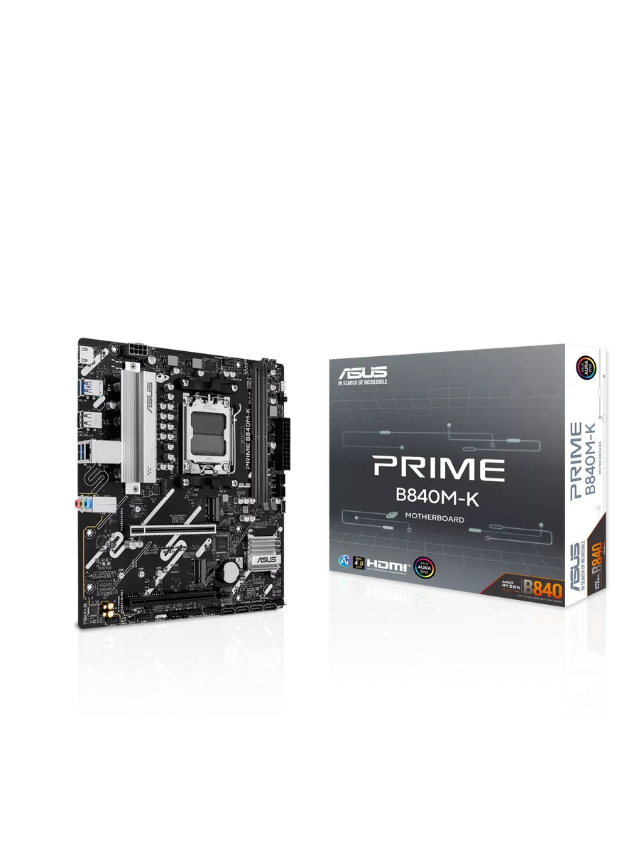 Asus Материнская плата B840M-K AM5 AMD B840 mATX RTL