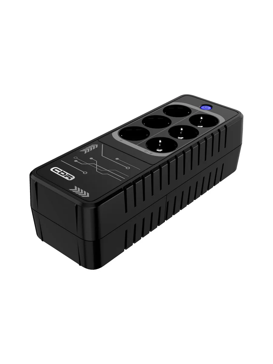 ИБП Резервный (Back UPS) 650VA/360W 5Ah12V 6 розеток