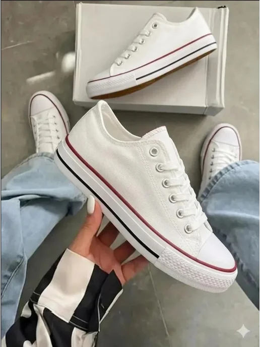 Кеды Converse ALL STAR OX Unisex, белый