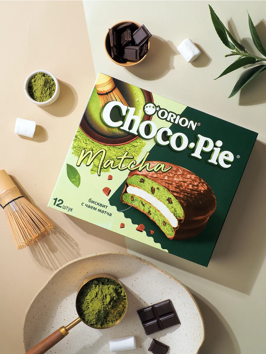 Пирожное Choco Pie Матча 360 гр