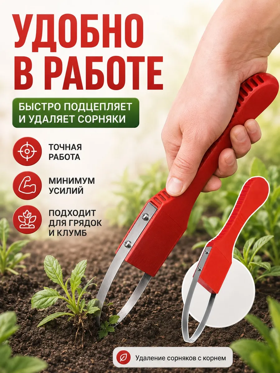 Рыхлитель, Плоские, Нержавеющая сталь, 3 см