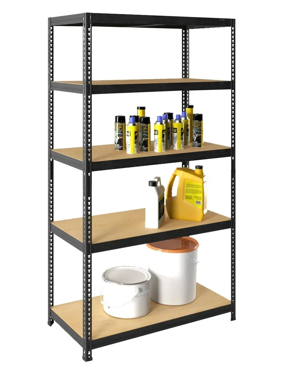 Стеллаж SBL 200KD/120x40/5 металл, 2000x1200x400мм серый