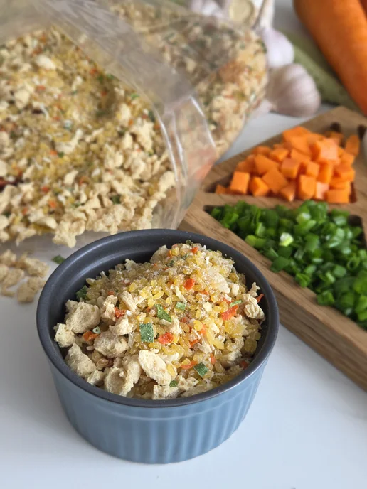 Pirina ECO Булгур с соевым мясом и сушеными овощами, вариант, фото 7