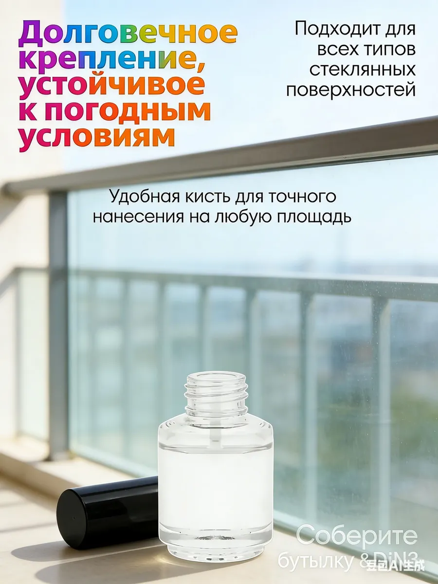 Гель-сепаратор для защитных стекол 30 мл с тонкой кисточкой
